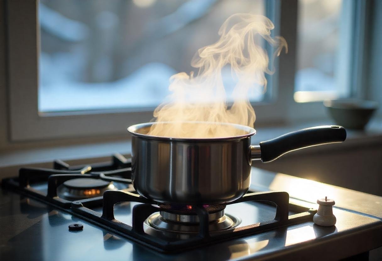 Cinnamon Tea Brewing