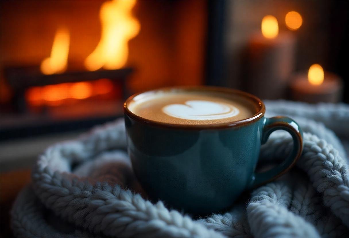 Homemade Black Tea Latte