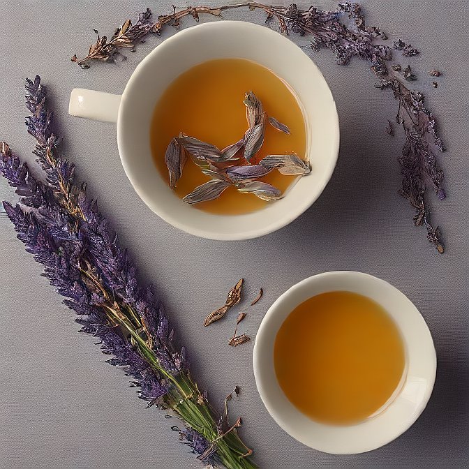Lavender Gold Grey