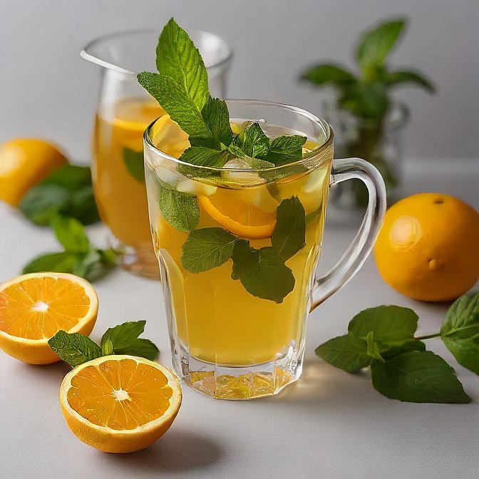 Fruit-Infused Cold Teas